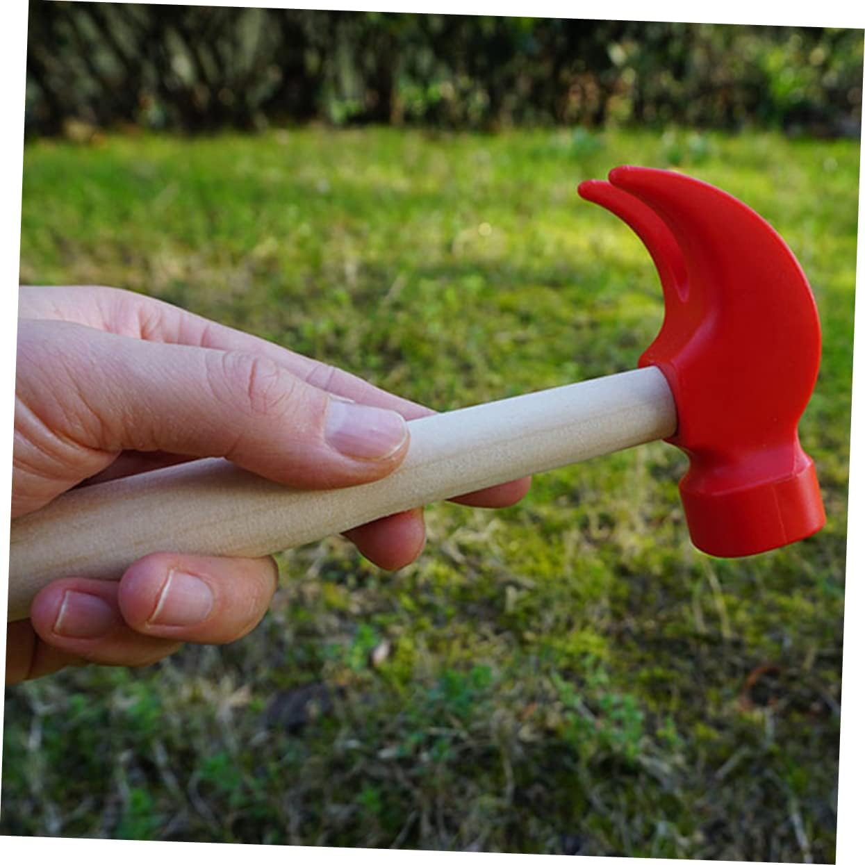 SUPVOX Wooden Hammer Set 3pcs Construction Toy for Kids