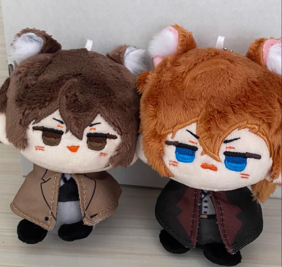 Cute Anime Plush Doll Nakahara Chuuya Keychain
