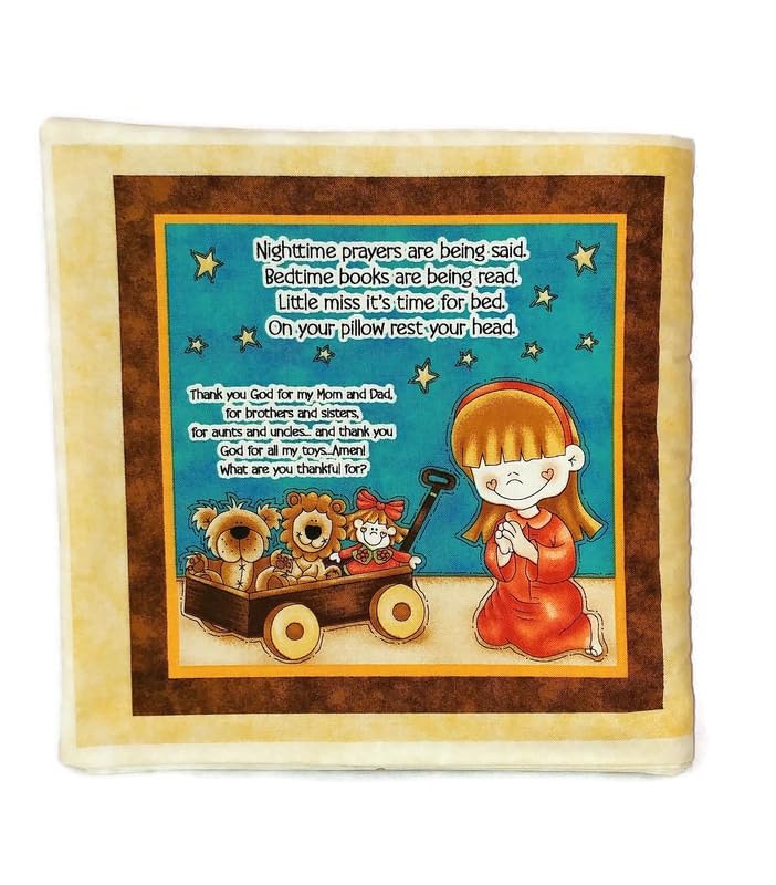 Soft Cloth Books for Baby Girls and Toddlers