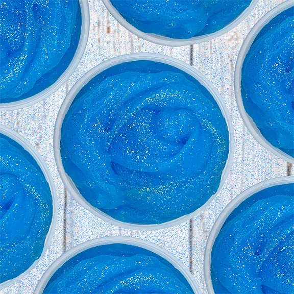 Slimy Panda Arctic Blue Raspberry Freeze Icee Slime 6OZ Jar