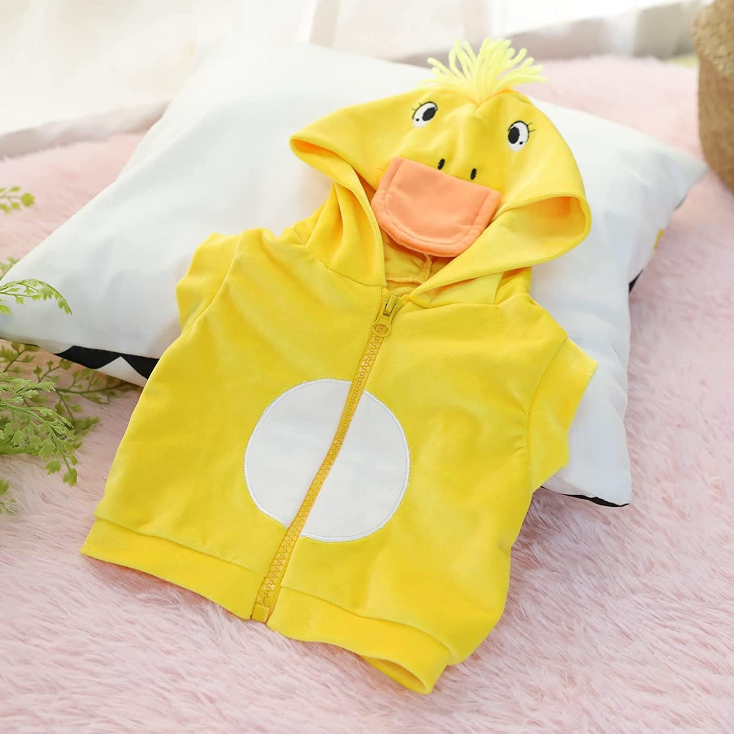 MAIHAO Reborn Baby Doll Clothes 5pcs Set Yellow Duck