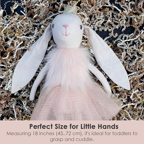 Mon Ami Princess Bunny Plush Doll 18 - Soft Cuddly