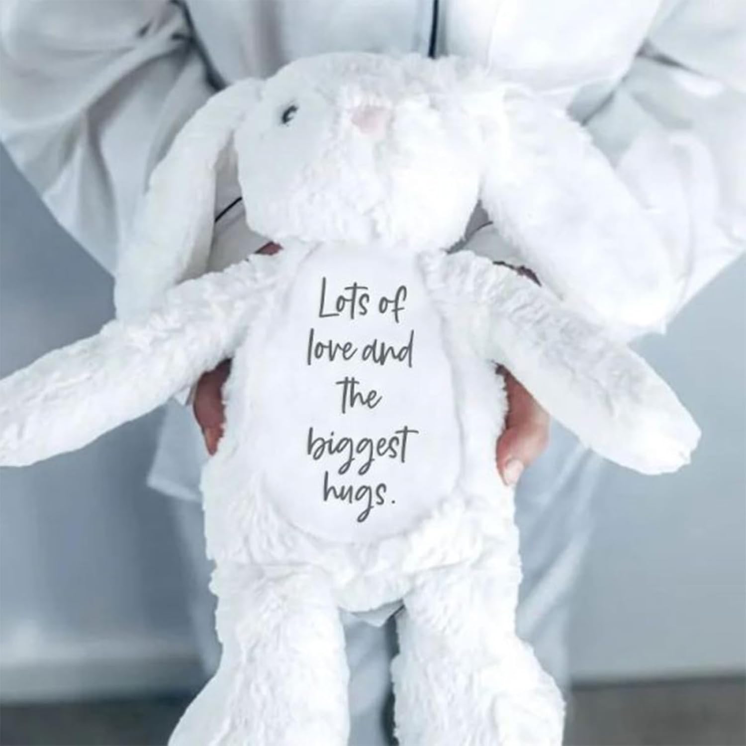 Personalized Plush Bunny with Name Keepsake
