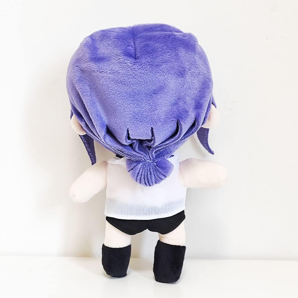 JCvCX Purple Hair Anime Girl Plush Toy Figure