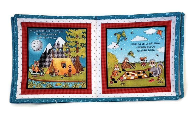 Handmade Soft Cloth Books for Baby and Kids