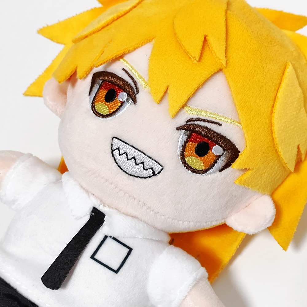 Yellow Hair Boy Plush Toy Anime Figure Soft Doll Pillow