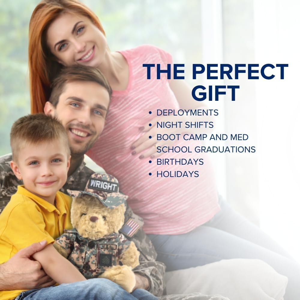 ZZZ Bears Airman Sleeptight Teddy Bear with Storybook