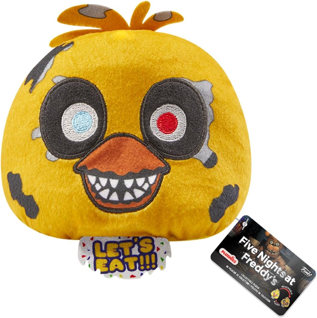 Funko Plush Chica The Chicken Reversible 4 Head