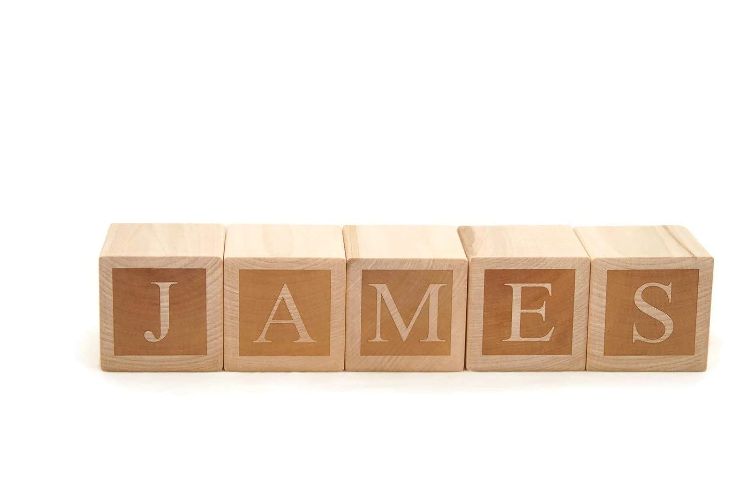 Letter Baby Blocks - Personalized Name Blocks by Little Wooden Wonders