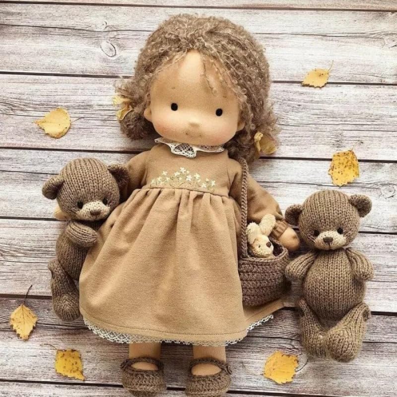 OptiTeegay 12 Inch Waldorf Doll Plush Toy
