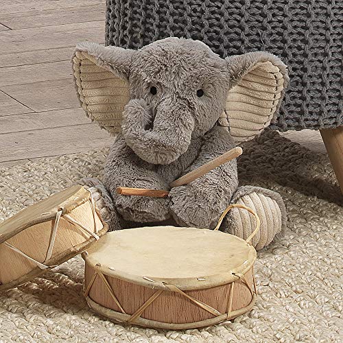 Lambs Ivy Gray Plush Elephant Stuffed Animal Toy - Jett 1