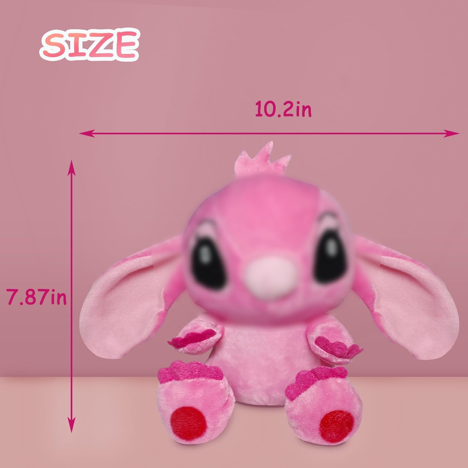 8 Inch Plush Toy - Cute Soft Stuffed Animal for Kids and Adults