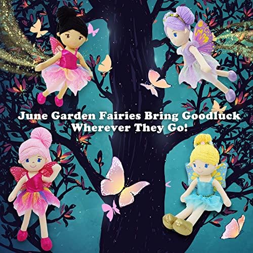June Garden 16 Enchanted Fairy Doll Yaritza - Purple Wings and Outfit