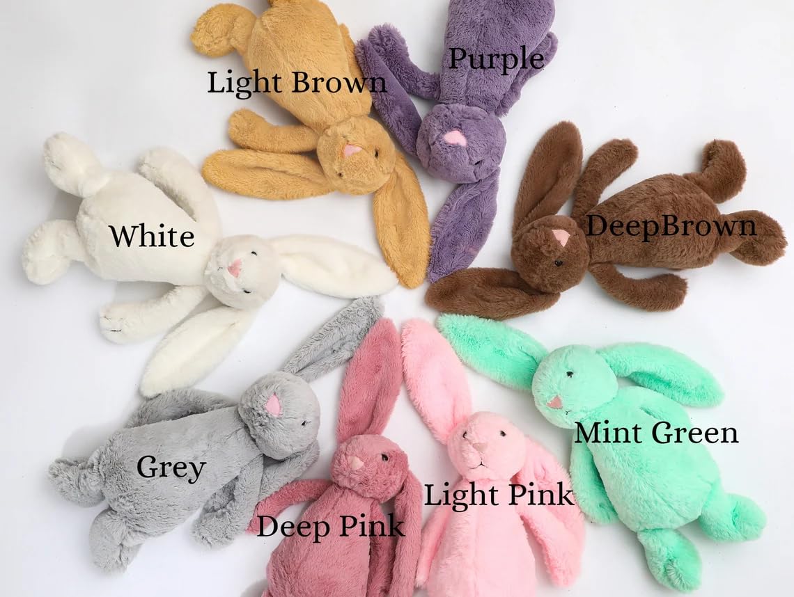 Personalized Easter Bunny Plush with Name 1