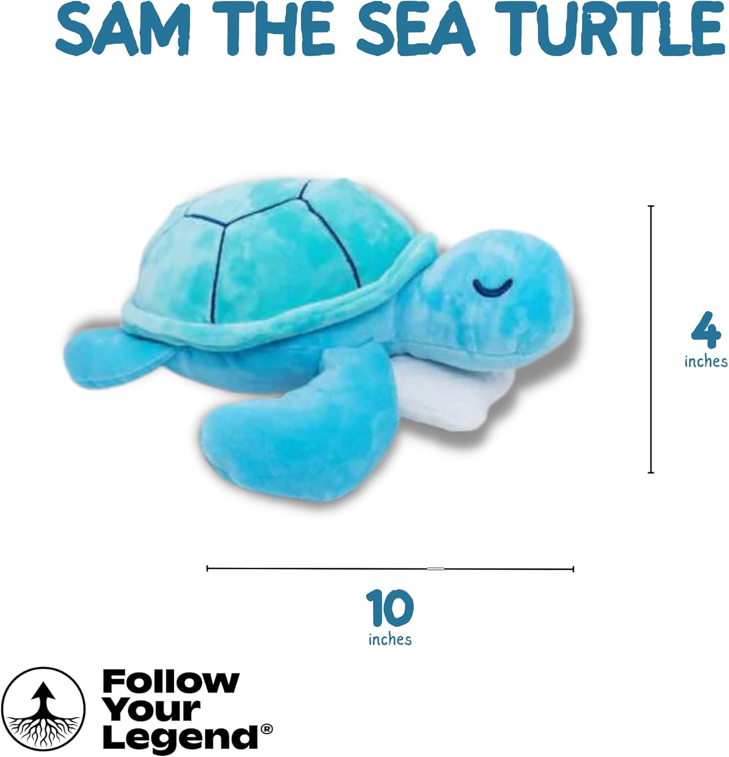 Sam The Sea Turtle Plush with Pillow - 10 Adopt Me Plush