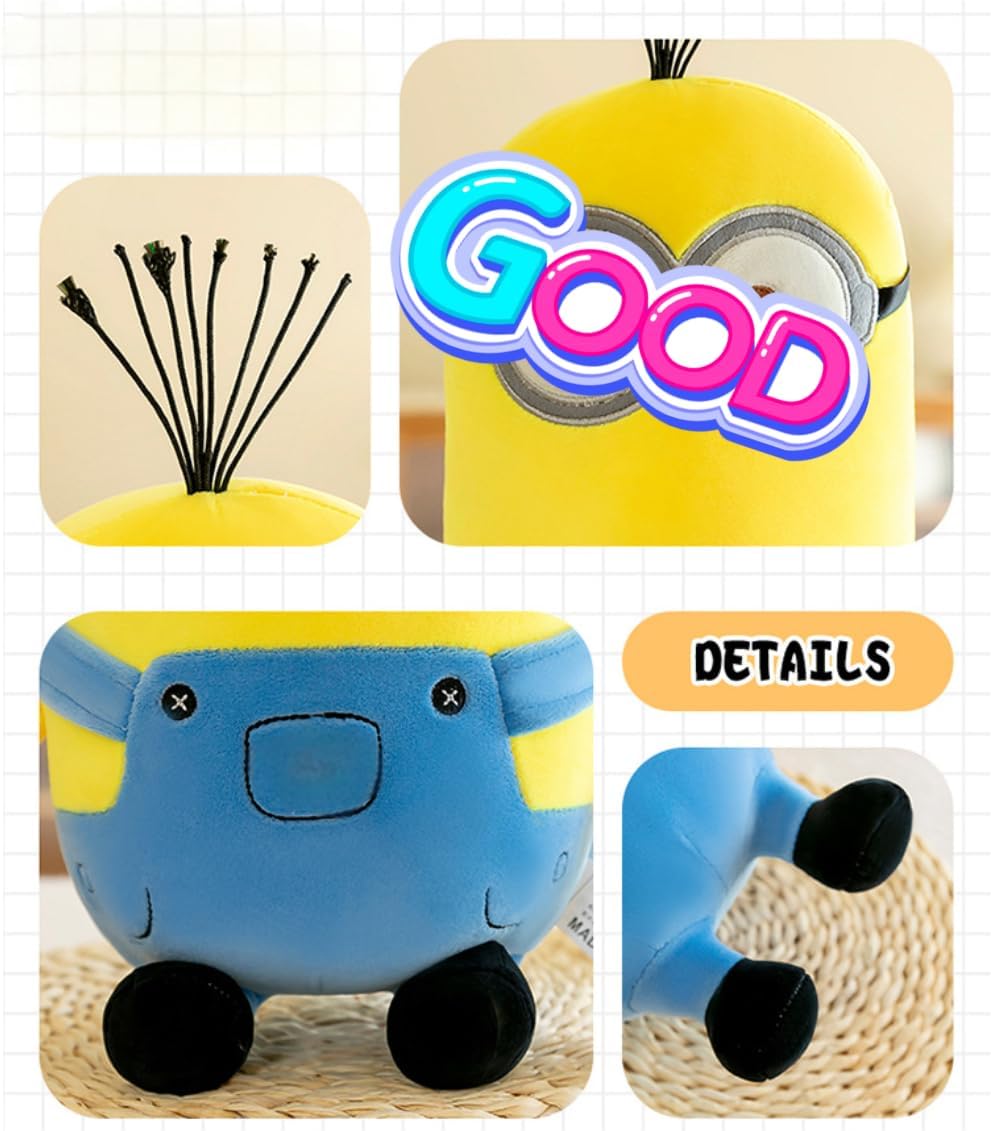 Yellow Plush Toy - Cute Cartoon Stuffed Plush Figure