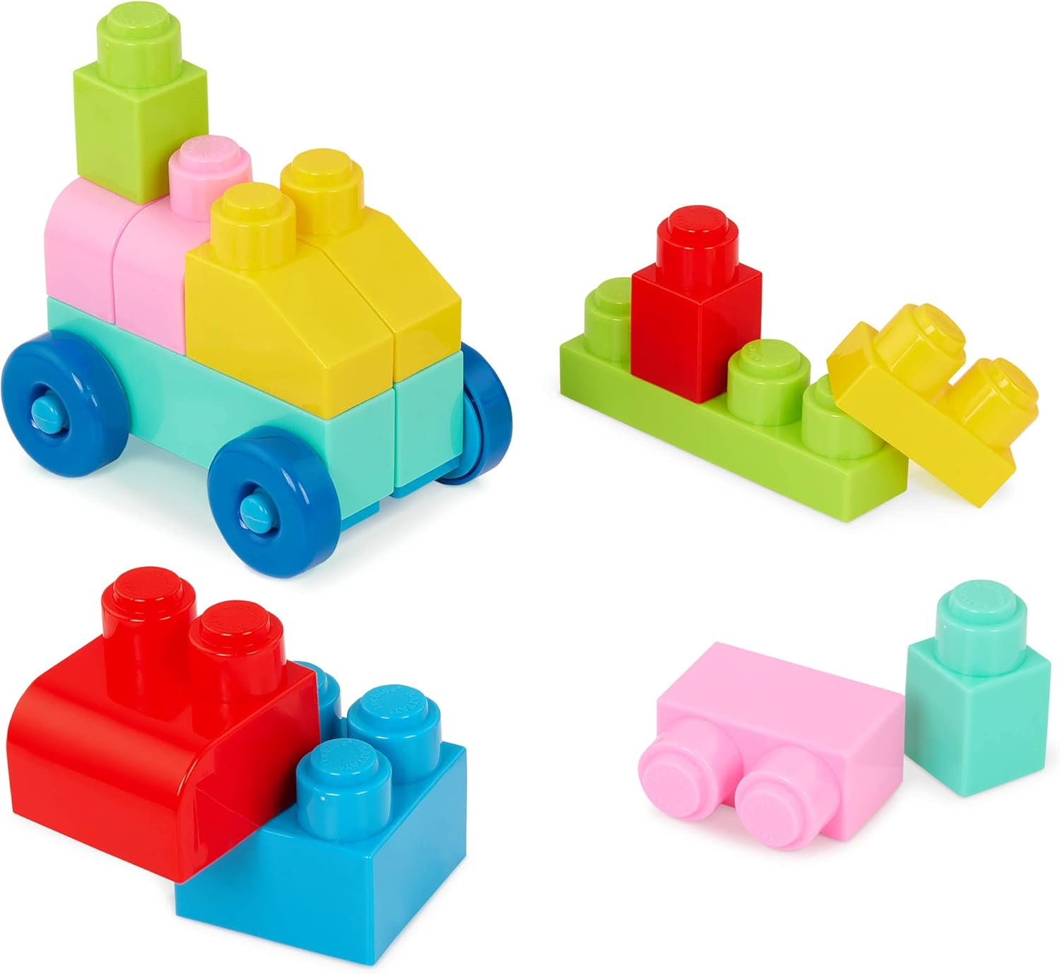 Battat Building Blocks 47Pc Brick Set for Toddlers