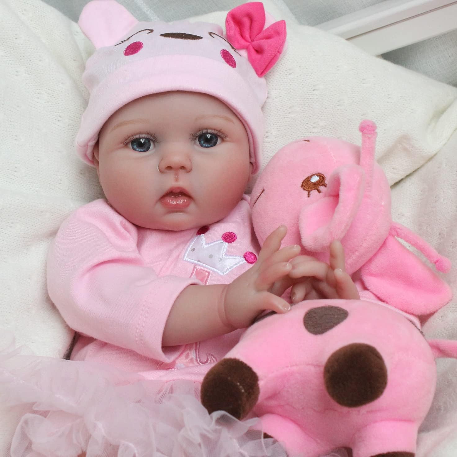 CHAREX Realistic Reborn Baby Doll with Accessories