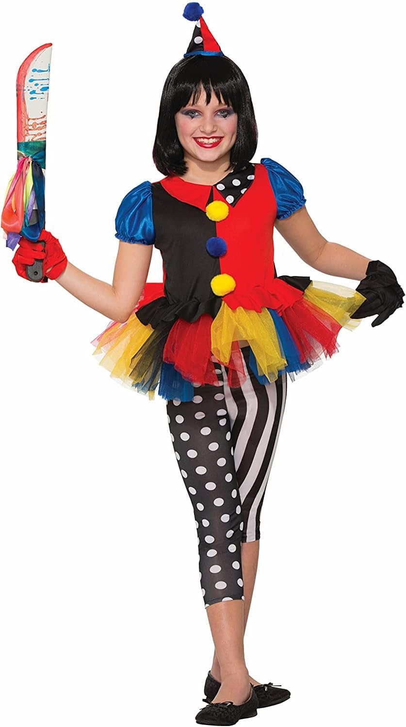Forum Novelties Childs Evil Clown Costume Large