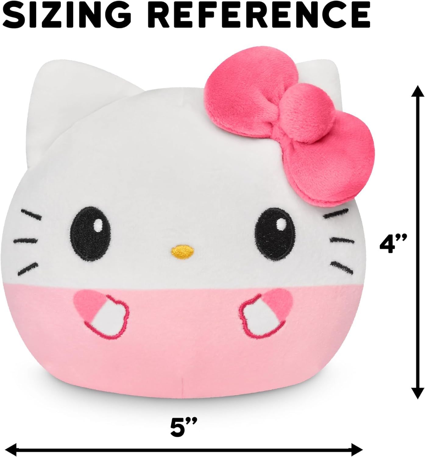 TeeTurtle Hello Kitty 50th Anniversary Reversible Plushie - Pink 1
