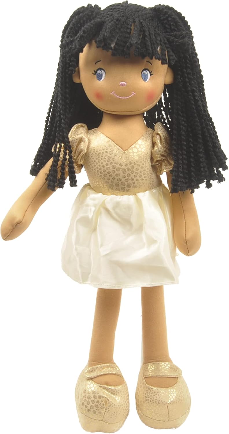 Linzy Toys 18 Gold Addy Rag Doll for Girls