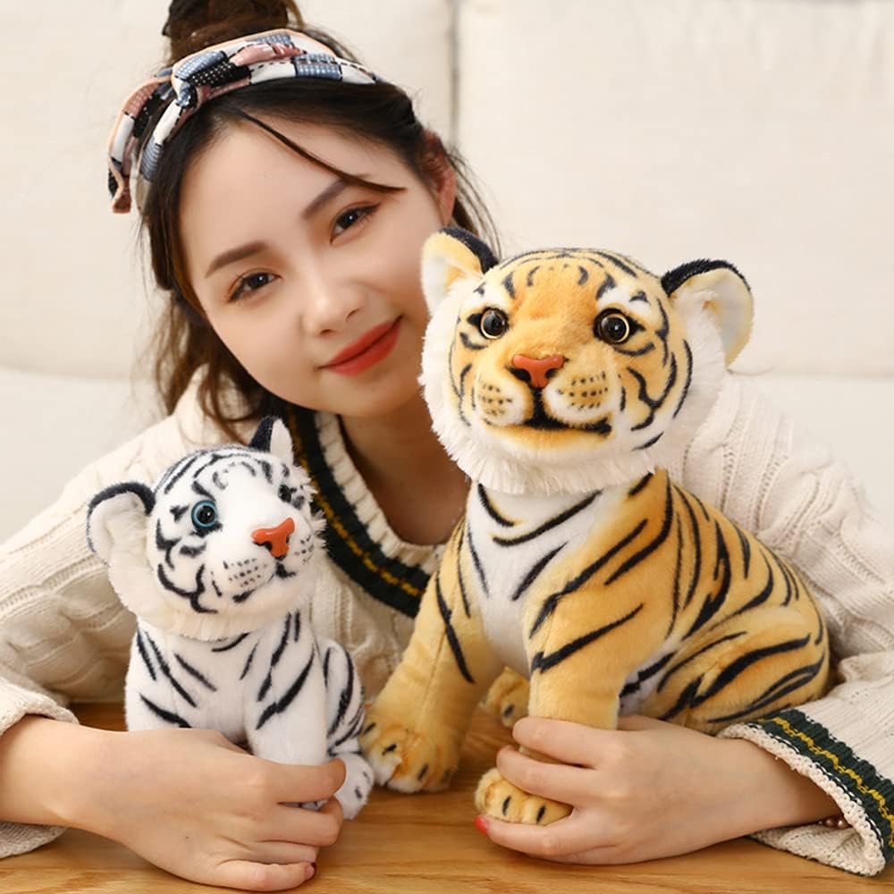 GUDVES Yellow Tiger Plush Stuffed Animal 1
