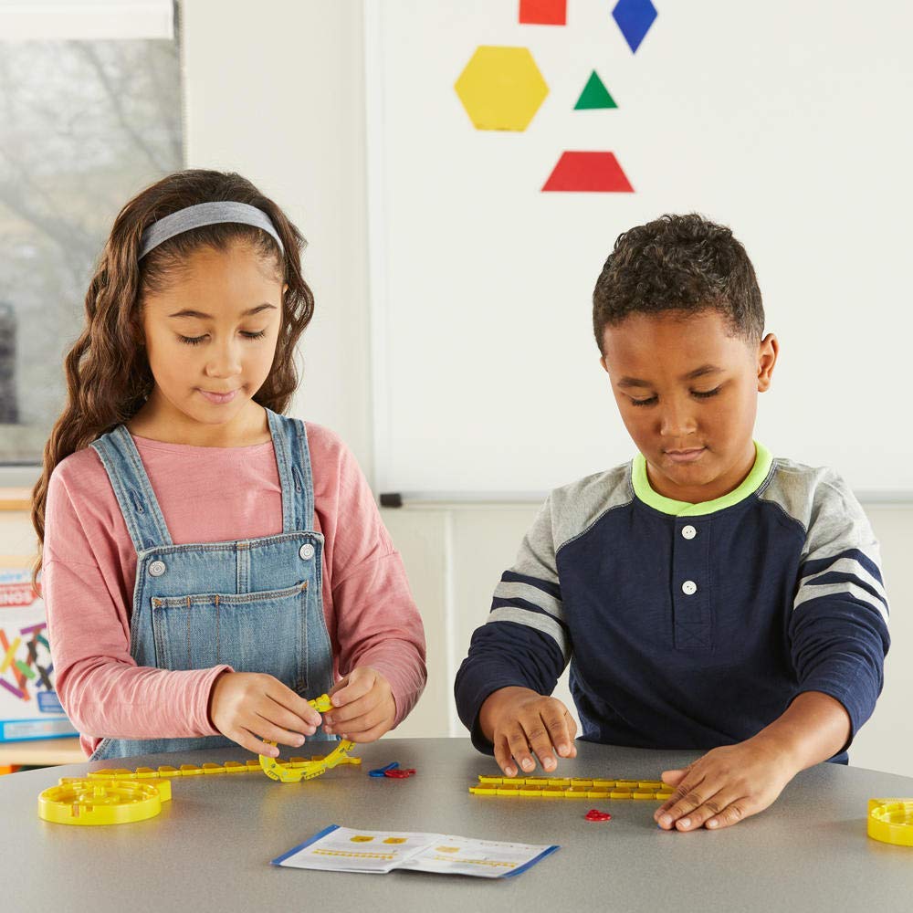 Hand2Mind NumberLine Clock Set of 6