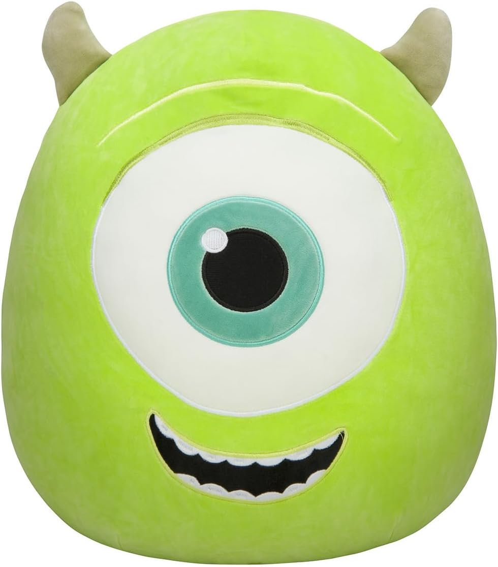 Squishmallows 14 Inch Mike Wazowski Disney Pixar Plush
