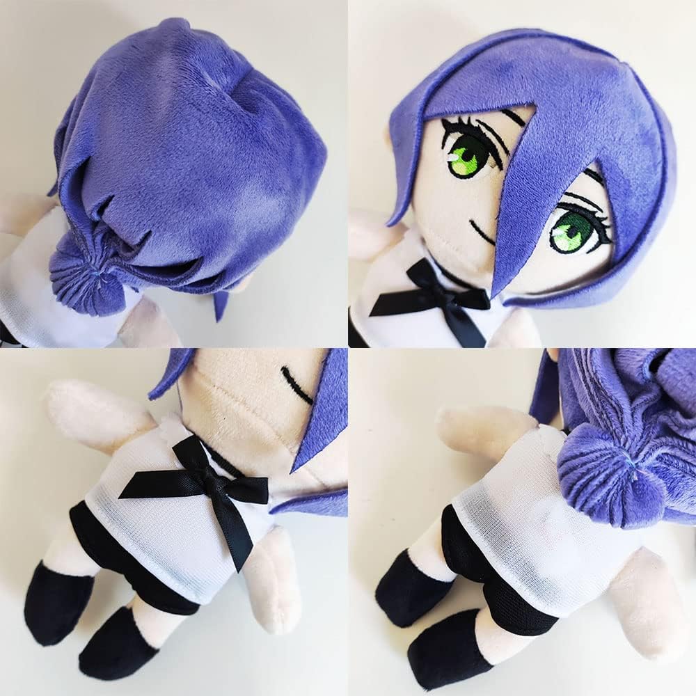 JCvCX Purple Hair Anime Girl Plush Toy Figure