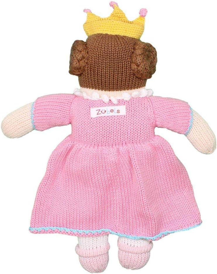 ZUBELS Baby Girls Milly The Princess 12-Inch Plush Doll