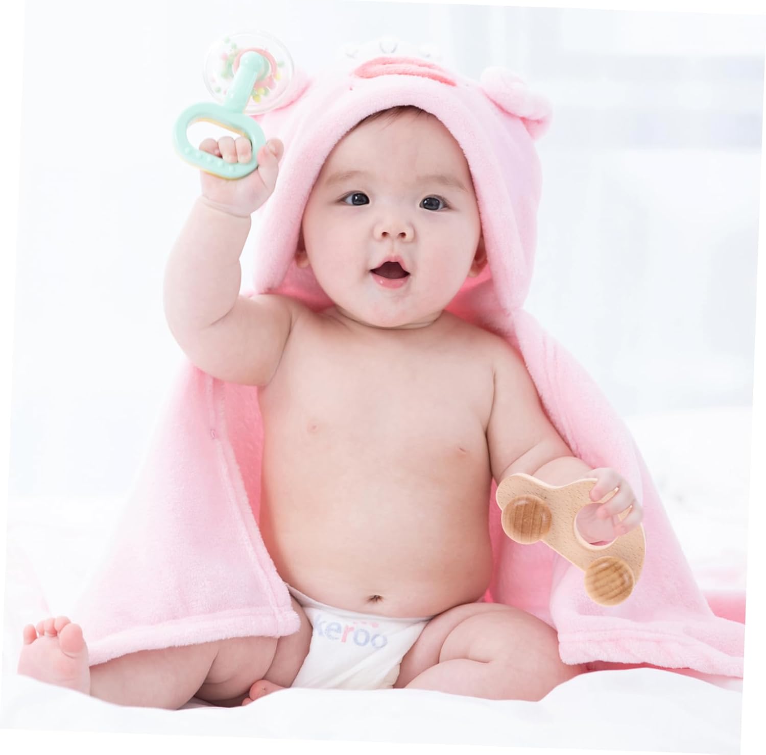 BESPORTBLE Wooden Push Car for Newborns