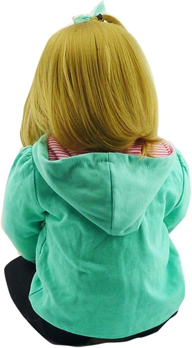 iCradle 18 Inch Reborn Baby Girl Doll Realistic Handmade Toy