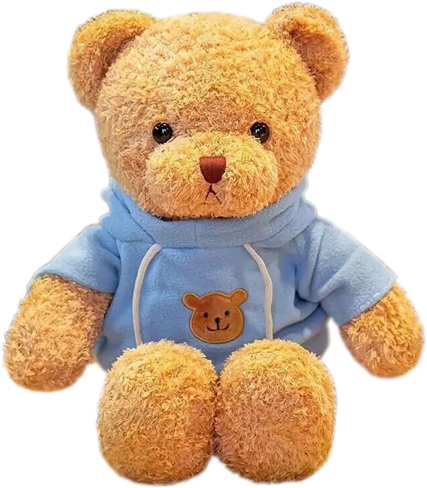 YUKOUQIAN Cute Blue Bear Plush Toy 118 Inches