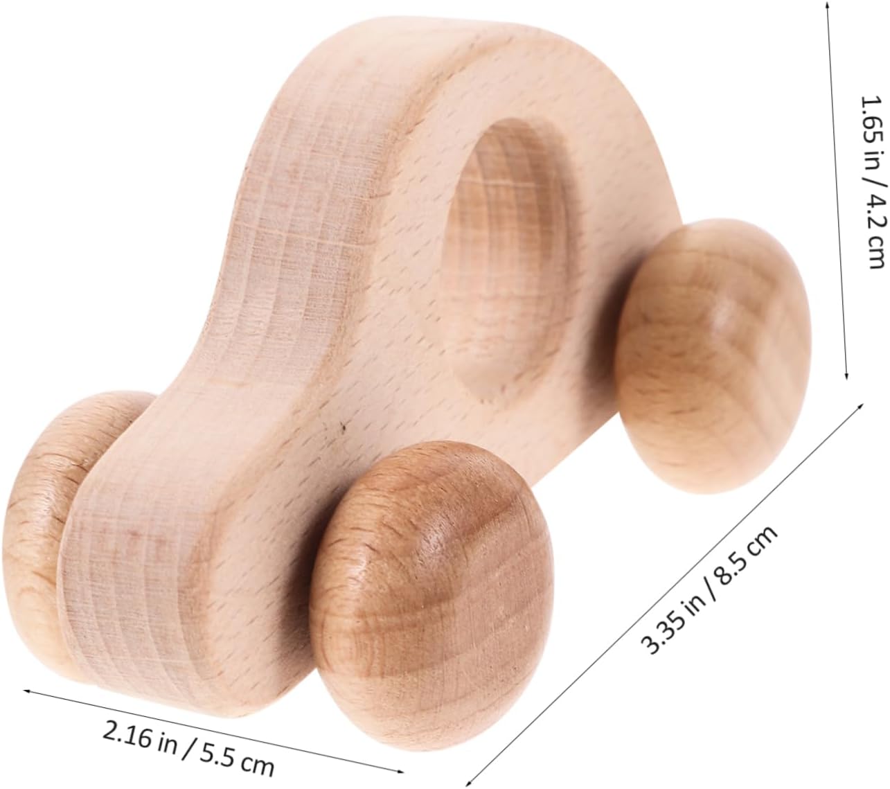 BESPORTBLE Wooden Push Car for Newborns