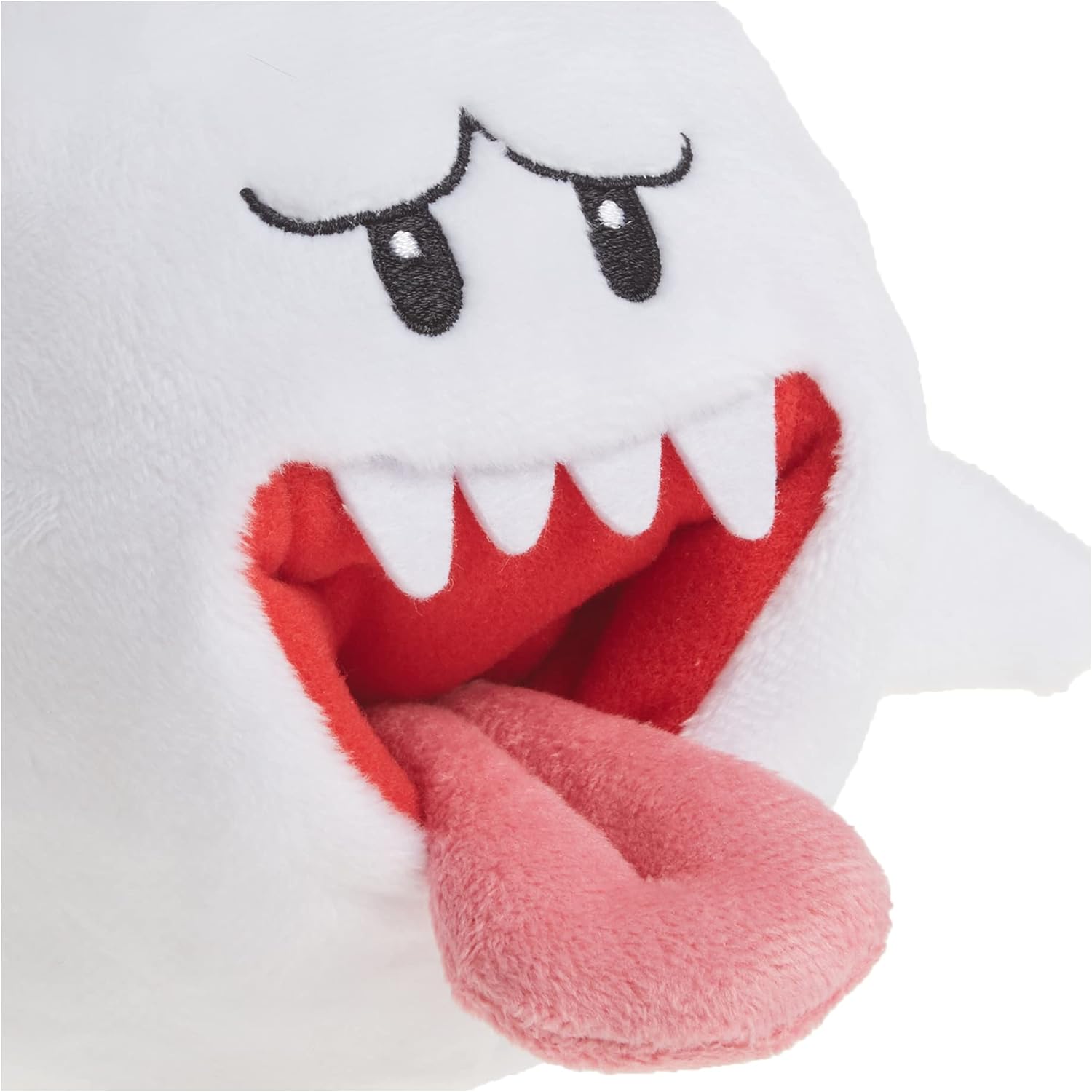 Little Buddy Super Mario Ghost Boo Plush Stuffed Toy 4 Inch