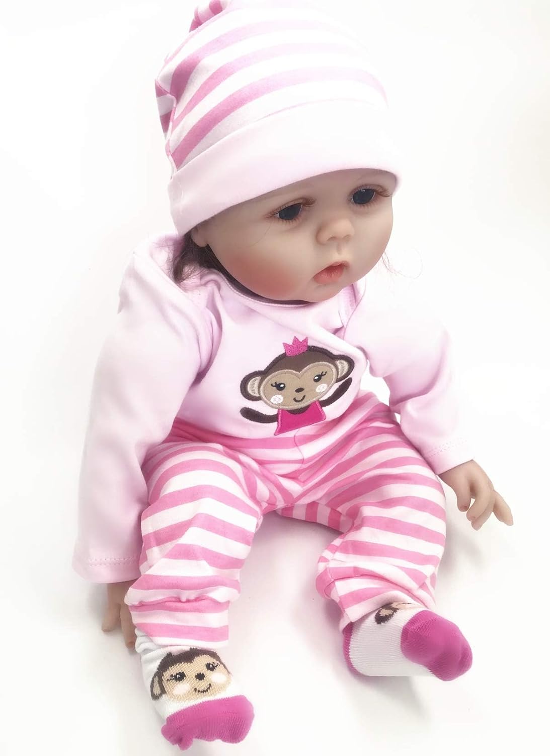 TATU Reborn Baby Girl Doll 4 Pieces Accessories Set 1