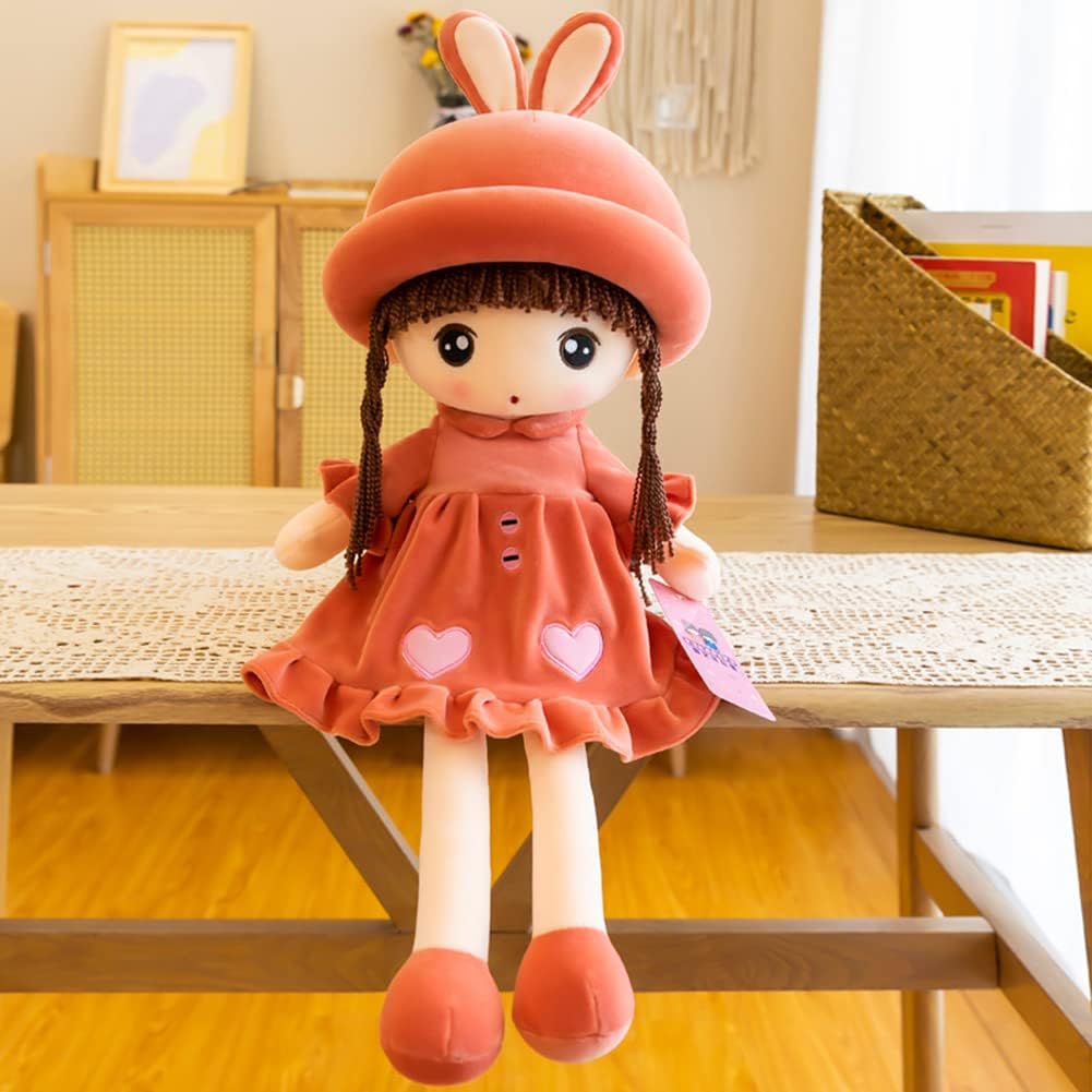 IKASUS Plush Baby Doll Girl for Kids