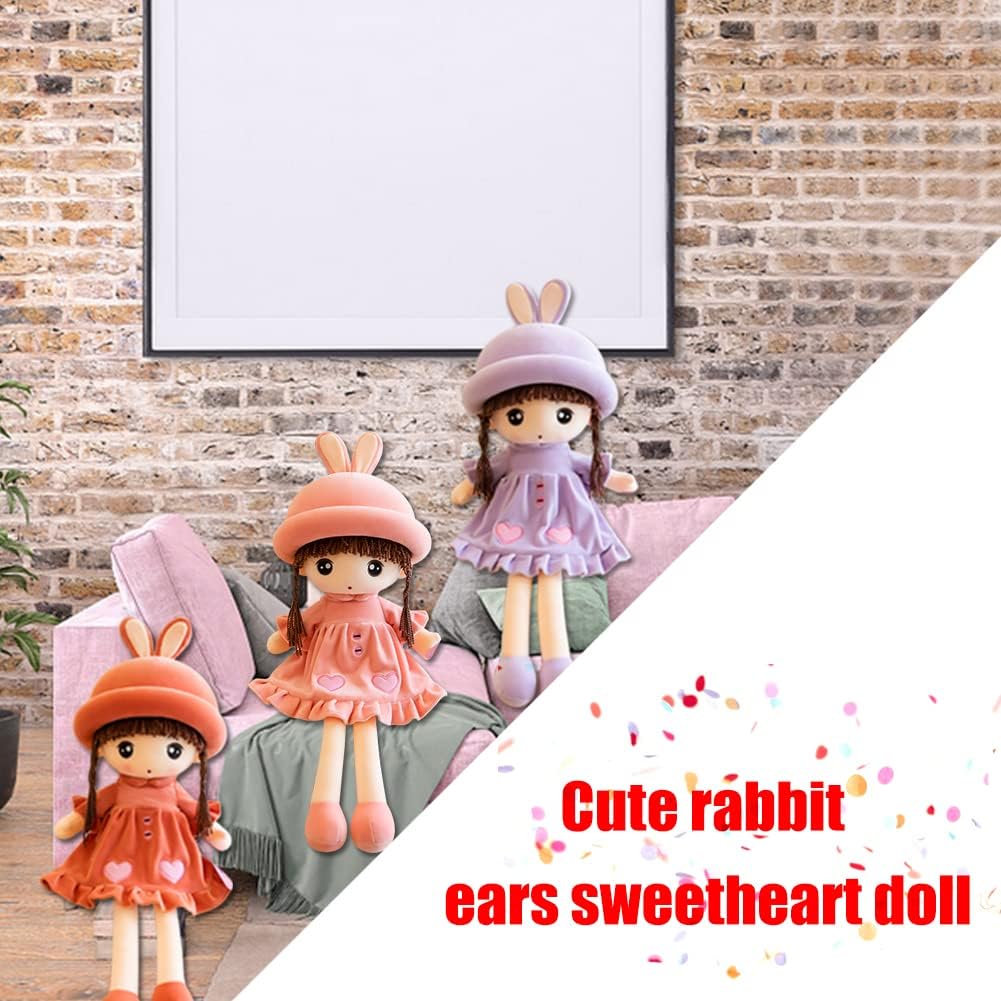 IKASUS Plush Baby Doll Girl for Kids
