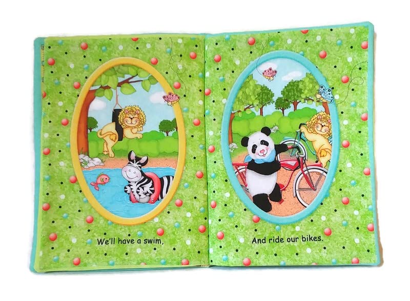 Lets Go Camping Cloth Book for Kids