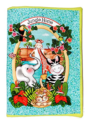 Handmade Jungle Home Soft Cloth Books for Babies