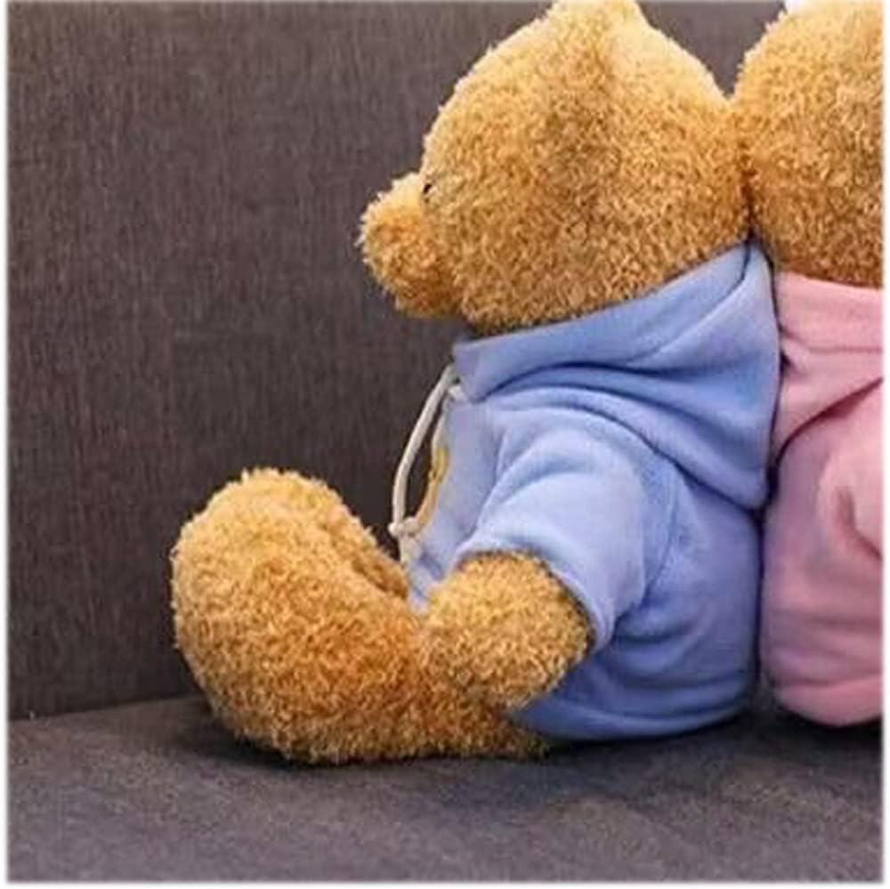 YUKOUQIAN Cute Blue Bear Plush Toy 118 Inches