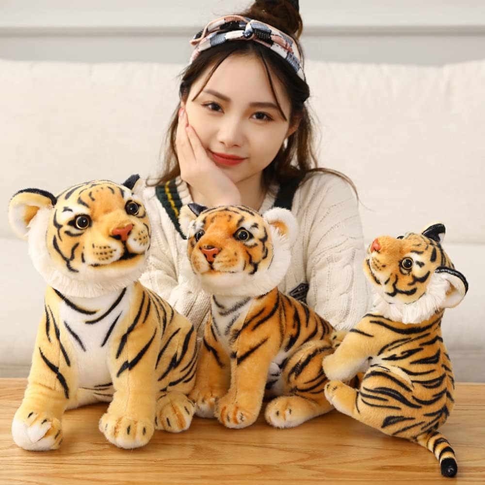 GUDVES Yellow Tiger Plush Stuffed Animal 1