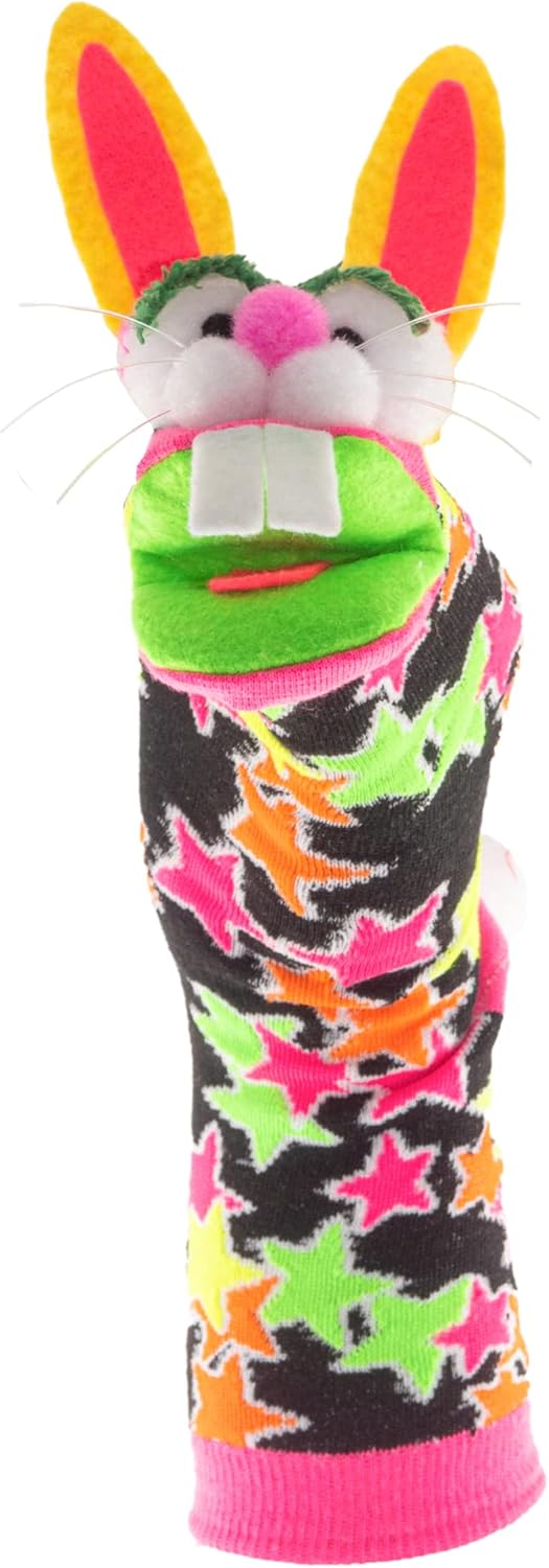 La Sol Imports Knitted Hand Puppet with Movable Mouth