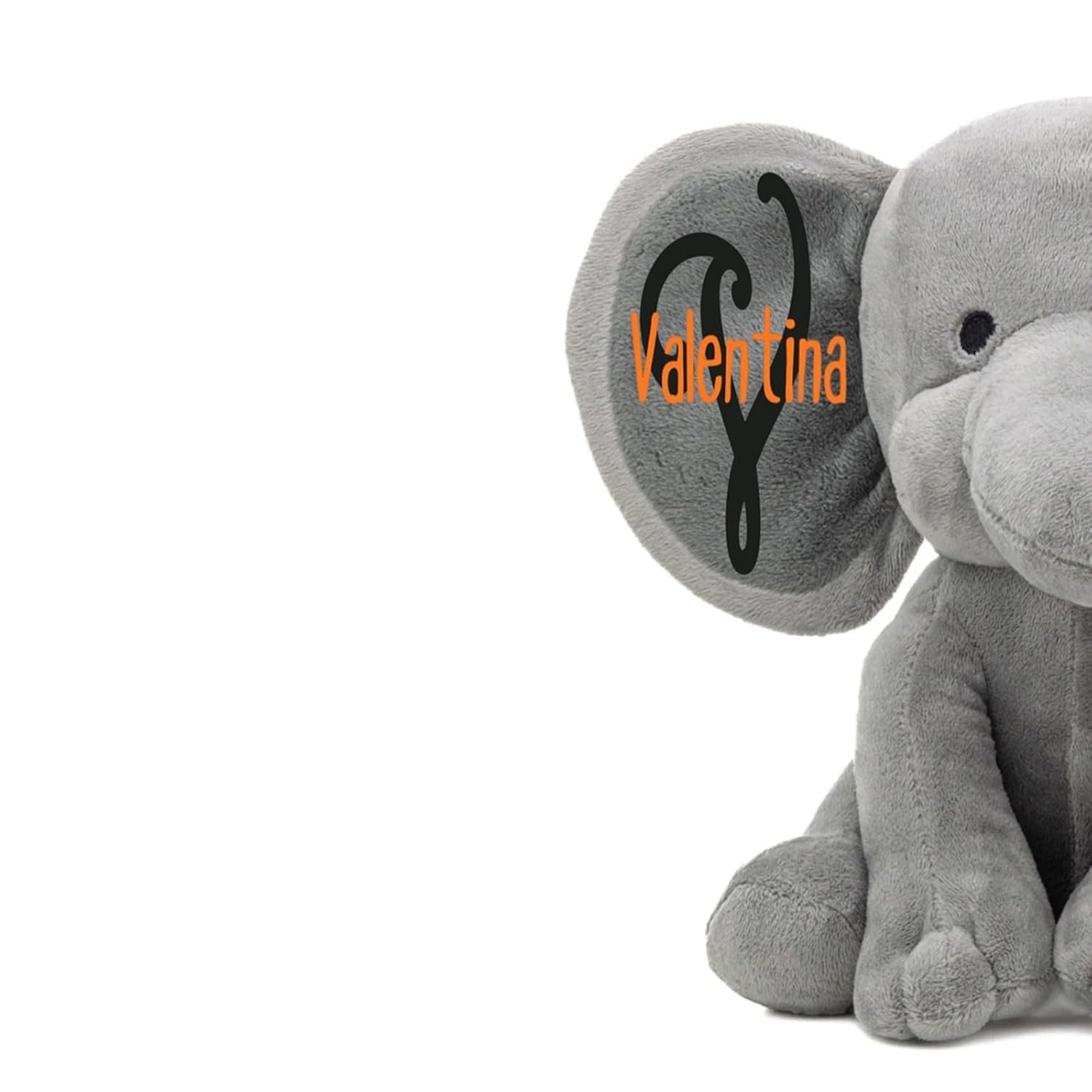 Personalized Elephant Stuffed Animal - My First Halloween