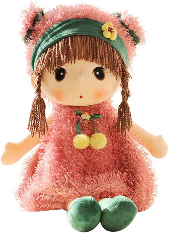 Plush Baby Doll Girl - 177 Inch Soft Cuddle Ragdoll for Kids