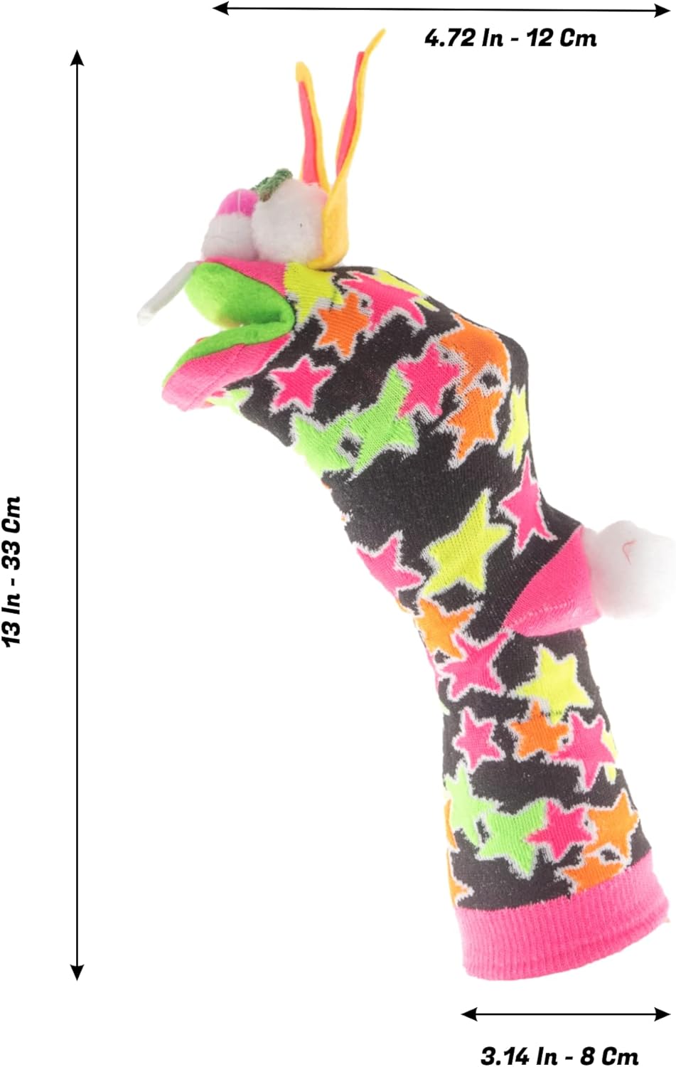 La Sol Imports Knitted Hand Puppet with Movable Mouth