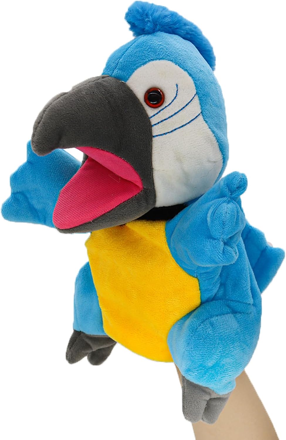 Tiny Heart Parrot Hand Puppet 984inch-1181inch Cuddly Plush Toy