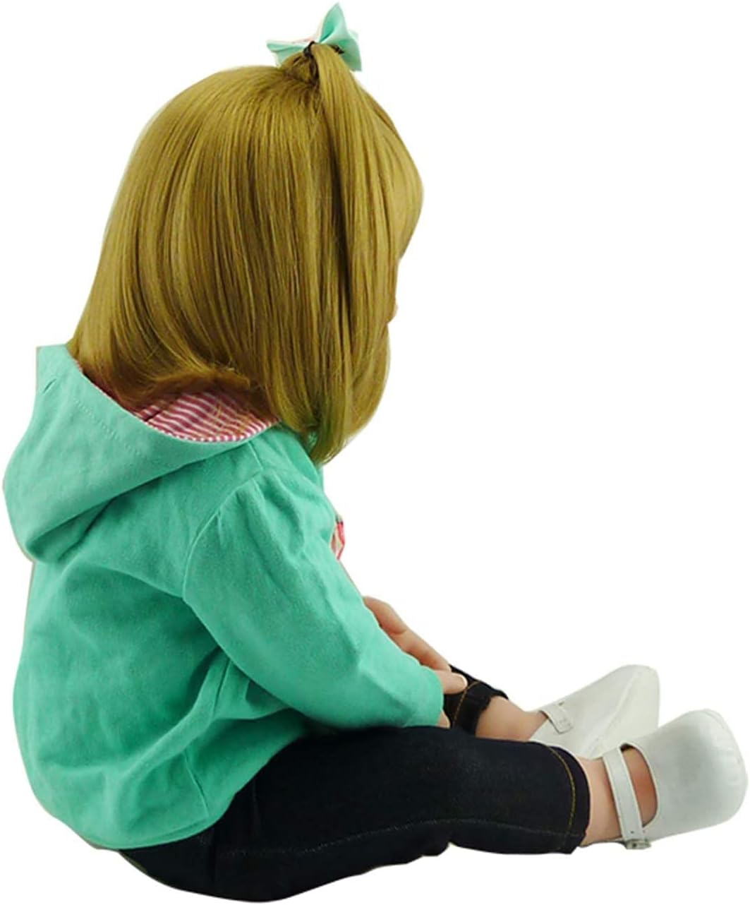 iCradle 18 Inch Reborn Baby Girl Doll Realistic Handmade Toy