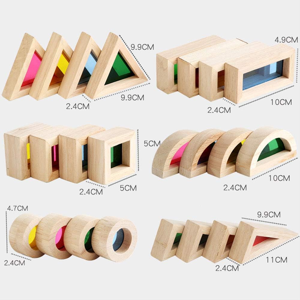 Xylolin 24 Piece Wooden Window Blocks Set 1