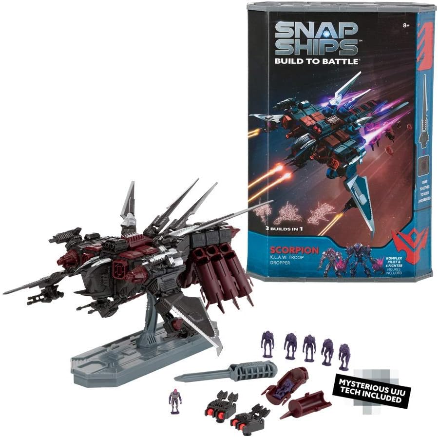 Scorpion KLAW Troop Dropper Building Toy for Ages 8